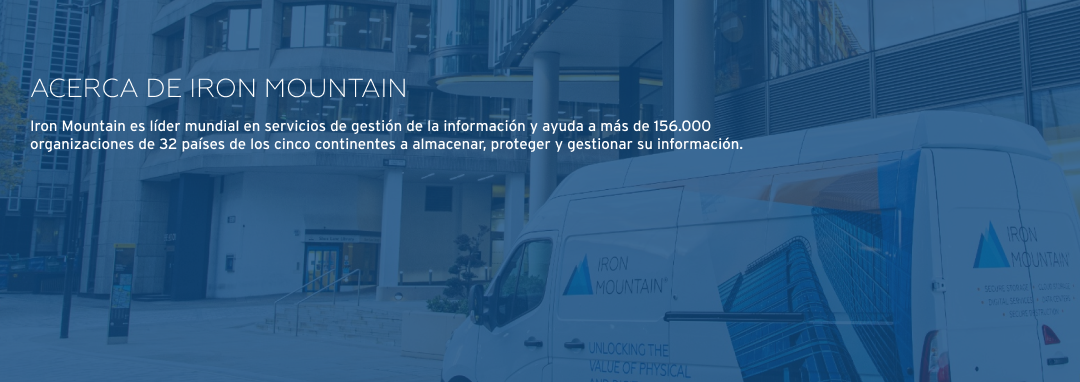 Acerca de Iron Mountain